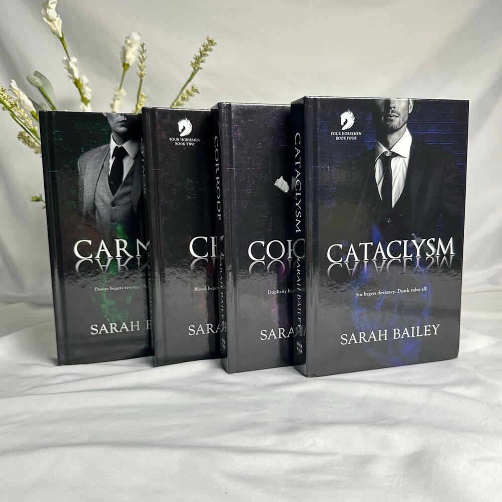 Sarah Bailey Four Horsemen Set Carnage Chaos Corrode Cataclysm Hardcover